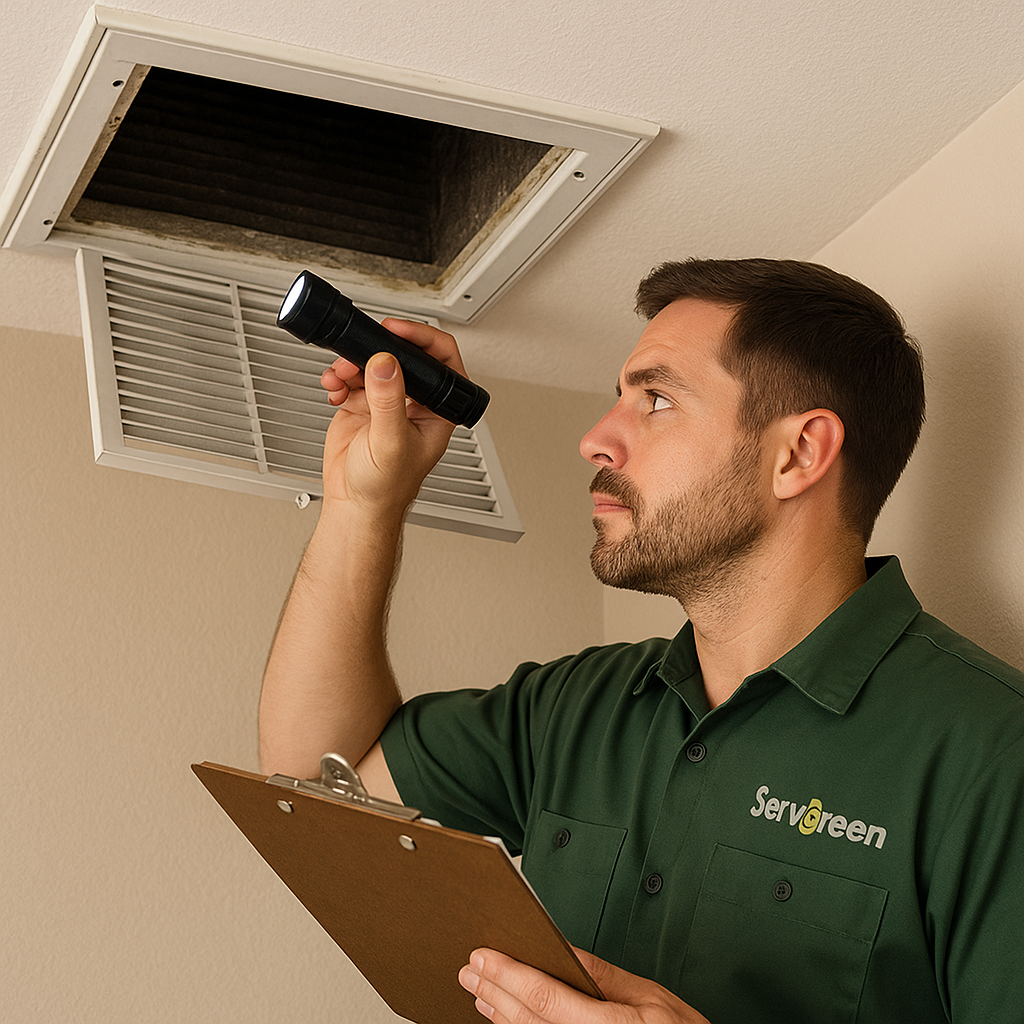Deep Duct Cleaning Process
